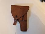Ww2 oude lederen holster, Ophalen of Verzenden