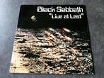 Black Sabbath - Live at last - Vinyl, Ophalen of Verzenden, Gebruikt
