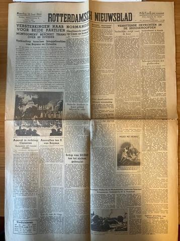 Rotterdamsch Nieuwsblad 12 juni 1944 beschikbaar voor biedingen