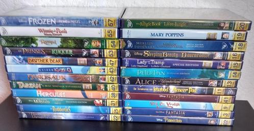 24 Walt Disney classics; genummerde dvd's, Cd's en Dvd's, Dvd's | Tekenfilms en Animatie, Zo goed als nieuw, Europees, Tekenfilm