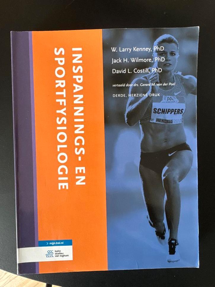 Inspanningsfysiologie - Derde, herziene druk, Boeken, Sportboeken, Zo goed als nieuw, Fitness, Ophalen of Verzenden