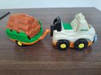 VTech Toet Toet Auto's Jimmy Jeep & Aanhanger, Ophalen of Verzenden, 6 maanden tot 2 jaar, Zo goed als nieuw