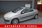 Peugeot 206 CC 1.6-16V Airco Leer Stuurbekrachtiging, Auto's, Peugeot, Te koop, Zilver of Grijs, Geïmporteerd, 14 km/l