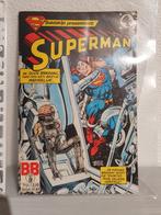 Superman comic tijdschrift Nr 9 / achterkant Batman 1985, Eén comic, Ophalen of Verzenden, Gelezen, Europa