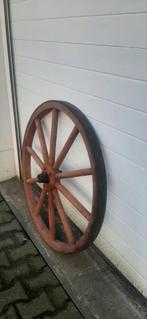 Oude karrewiel - 100cm diameter, Ophalen