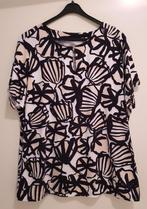 Bonita Shirt 46/XL, Kleding | Dames, Grote Maten, Verzenden, Zwart, Nieuw, Bonita