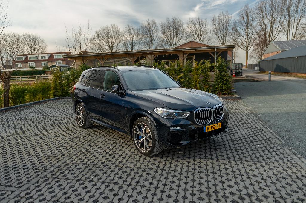 BMW X5 Xdrive40i 340pk Aut 2020 Blauw, Auto's, BMW, Particulier, X5, 360° camera, Alarm, Boordcomputer, Cruise Control, Elektrische achterklep