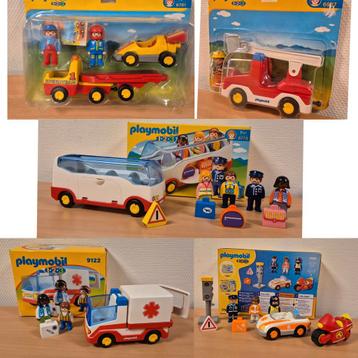 Playmobil 123 junior voertuigen hulpdiensten Nieuwstaat! beschikbaar voor biedingen