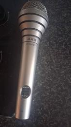 akg mic, Ophalen of Verzenden, Zo goed als nieuw, Zangmicrofoon