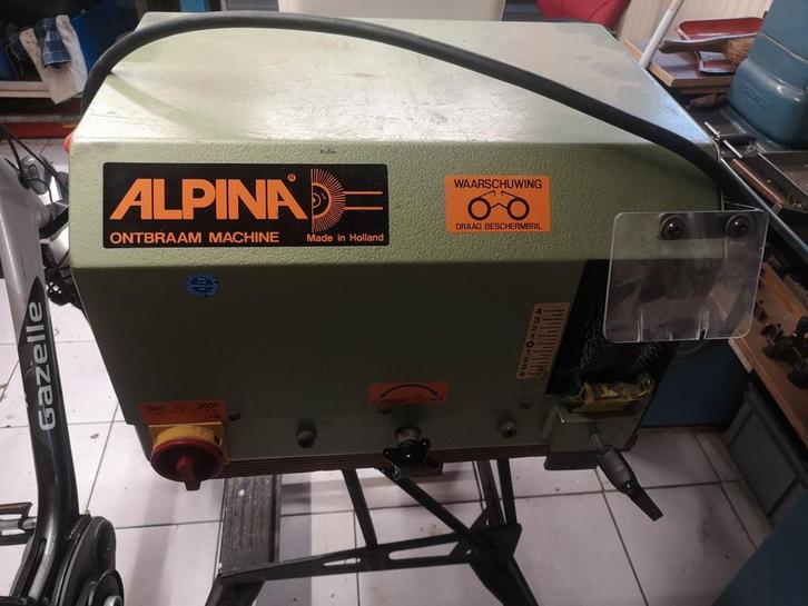 Alpina Afbraam Machine 400V - Industrieel, Zakelijke goederen, Machines en Bouw | Industrie en Techniek, Ophalen of Verzenden