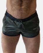 Mister B shorty, maat L, polyester, fetisj, vrijwel nieuw, Verzenden, Groen, Boxer
