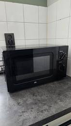 Magnetron, zwart, meerdere standen, ook ontdooien., Ophalen, Draaiplateau, Magnetron, Zo goed als nieuw