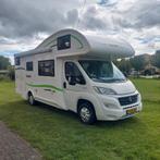 7 PERSOONS ALKOOF # BJ 2018 # 2X TREINZIT OF BANK #STAPELBED, Caravans en Kamperen, Campers, Alkoof, Ringverwarming, Fiat, Bedrijf