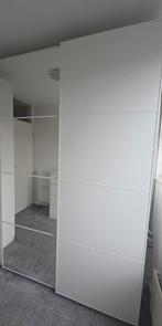 Ikea Pax kast met spiegeldeur, Huis en Inrichting, Kasten | Kledingkasten, Ophalen, Metaal, 100 tot 150 cm, 200 cm of meer