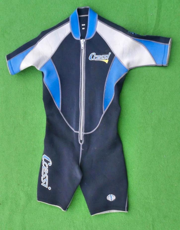 Cressi Dunne shorty voor man (1.75) - maat M, Watersport en Boten, Watersportkleding, Gebruikt, Wetsuit, Heer, Ophalen of Verzenden
