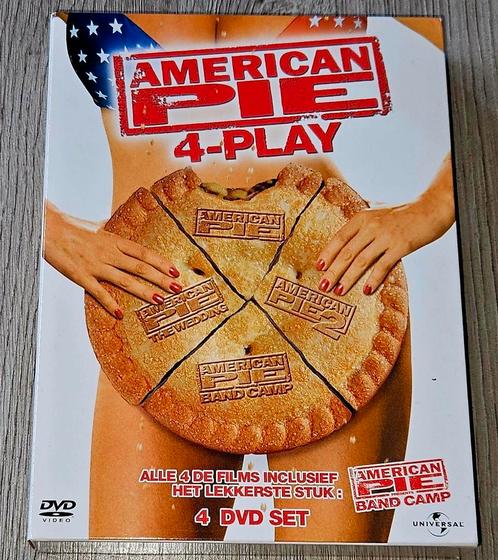 American Pie - 4-Play - 4DVD Box, Cd's en Dvd's, Dvd's | Komedie, Zo goed als nieuw, Ophalen of Verzenden