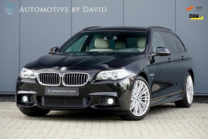 BMW 5 Serie Touring 520i M SPORT HIGH EXEC AUTOMAAT / GROOT, Auto's, BMW, Bedrijf, Te koop, 5-Serie, ABS, Airbags, Airconditioning