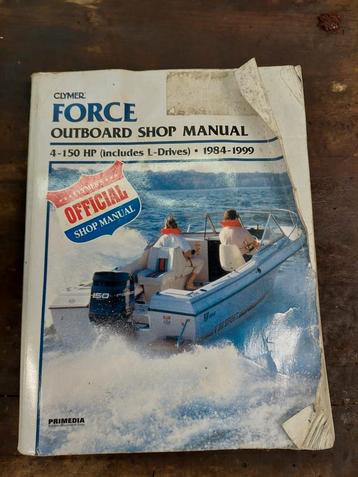 Clymer Force Buitenboordmotor Handboek 4-150pk 1984-1999 beschikbaar voor biedingen