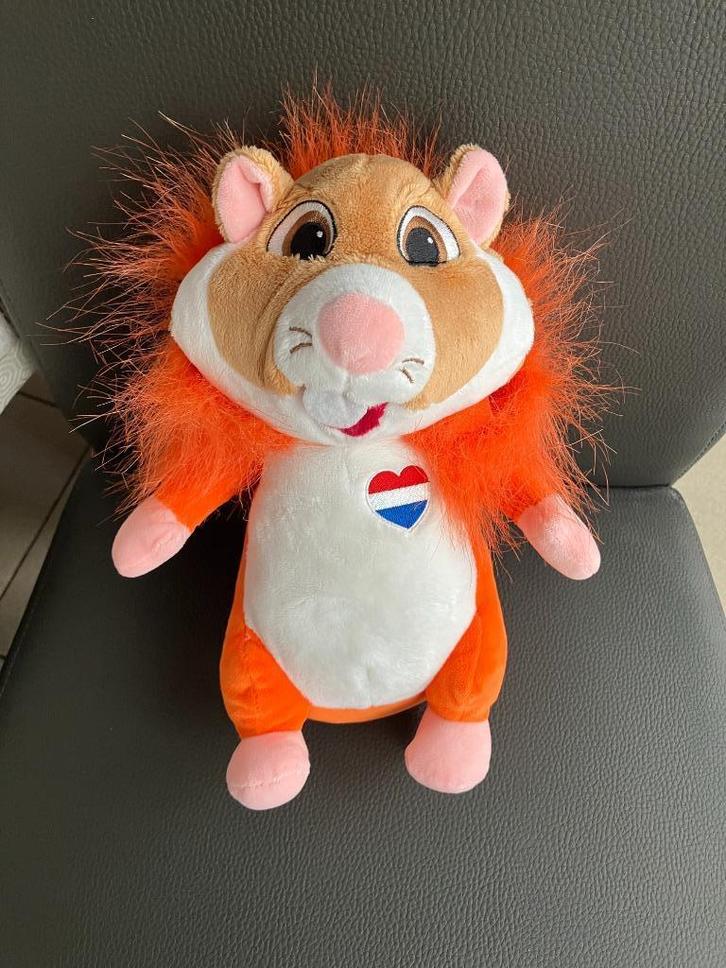 Albert Heijn ( AH ) hamster - voetbal leeuw nederland, Kinderen en Baby's, Speelgoed | Knuffels en Pluche, Zo goed als nieuw, Overige typen