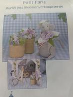 Patroon Muriel het bloemen verkoopstertje, Hobby en Vrije tijd, Vilt, Ophalen of Verzenden, Zo goed als nieuw, Boek of Patroon