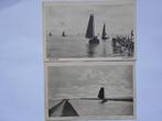 Harderwijk havenhoofd 1948 botters op het IJsselmeer botter, Verzamelen, Verzenden, 1940 tot 1960, Gelopen, Gelderland