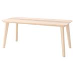 Salontafel, essenfineer, 118x50 cm Lisabo ikea, Huis en Inrichting, Tafels | Eettafels, Ophalen, Overige materialen, Gebruikt