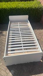 Bedombouw met lattenbodem Ikea, Huis en Inrichting, Slaapkamer | Bedden, Ophalen, 90 cm, Eenpersoons, Wit