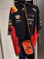 (L) Puma Redbull Racing 2020 Jersey + Max Verstappen Tasje, Kleding | Heren, Sportkleding, Zwart, Ophalen of Verzenden, Zo goed als nieuw
