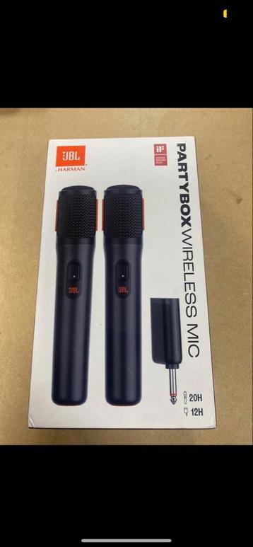 JBL Partybox Microfoon Set - Nieuw in Doos! beschikbaar voor biedingen