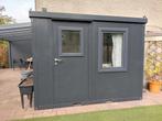 Snelbouwkantoorunit 3x2 - Direct Beschikbaar!, Tuin en Terras, Bergingen en Tuinkasten, Ophalen, Gebruikt, Metaal, Overige typen