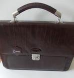 Geheel lederen attaché tas (showroom model), Minder dan 30 cm, Bruin, Aktetas of Boekentas, Nieuw