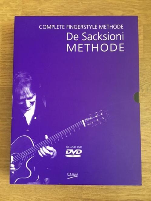 De Sacksioni methode, Complete fingerstyle Methode, Boeken, Muziek, Zo goed als nieuw, Artiest, Ophalen of Verzenden
