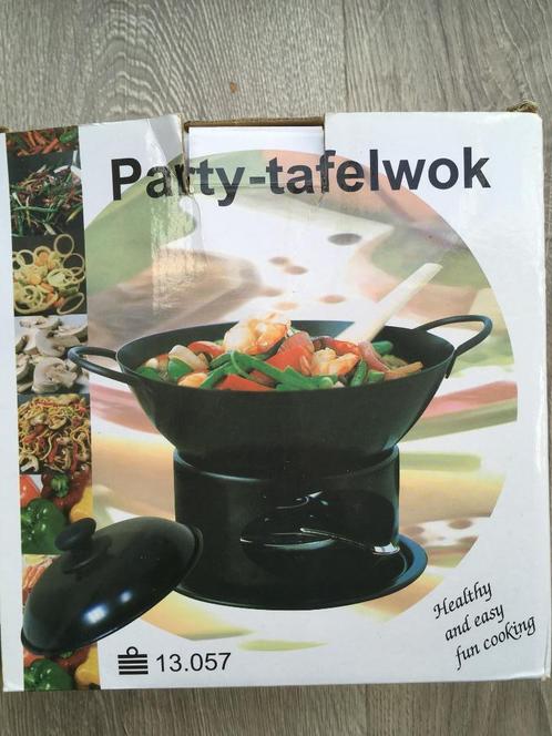 Nieuw Party Tafelwok Mini 5 euro, Huis en Inrichting, Keuken | Potten en Pannen, Nieuw, Pannenset, Overige materialen, Ophalen of Verzenden