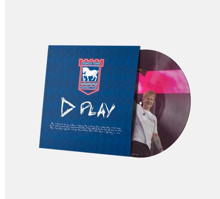 Ed Sheeran - Ipswich Town FC Picture Disc Vinyl, Cd's en Dvd's, Vinyl | Pop, Nieuw in verpakking, 2000 tot heden, 12 inch, Ophalen of Verzenden