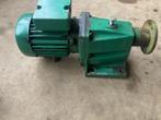 Elektromotor voor aandrijving pomp of machine met vertraging, Ophalen of Verzenden, Gebruikt, Elektromotor, 1400 tot 1800 rpm