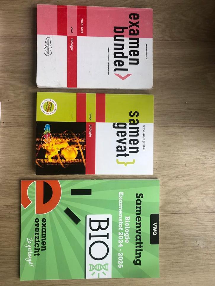 VWO Examenbundels en samenvattingen, Boeken, Schoolboeken, Zo goed als nieuw, VWO, Ophalen of Verzenden