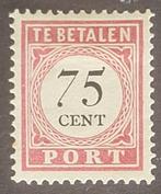 Ned Indië 1909 portzegels NVPH P22 Ongebruikt, Ophalen of Verzenden, Postfris, Nederlands-Indië