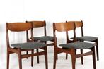 Set 4 Findahl Deense stoelen gratis bezorging vintage, Hout, -, Verzenden, -