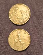Zeldzame 20 cent munt 2002, Ophalen of Verzenden