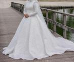 Prachtige witte bruidsjurk, Kleding | Dames, Trouwkleding en Trouwaccessoires, Ophalen of Verzenden, Zo goed als nieuw, Wit, Trouwjurk