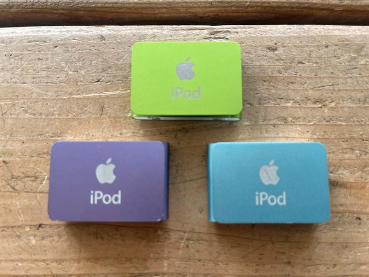 Apple iPod Shuffle 1GB - 3 Kleuren!, Audio, Tv en Foto, Mp3-spelers | Apple iPod, Gebruikt, Shuffle, Minder dan 2 GB, Groen, Ophalen of Verzenden
