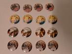 Aha A-ha A ha Morten Harket vintage logo artiest buttons, Ophalen of Verzenden, Gebruikt