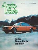 Autovisie 3 1972 : Matra 530 LX - Opel Rekord - Citroen GS, Ophalen of Verzenden, Gelezen, Algemeen
