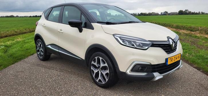 Renault Captur 0.9 TCE 90 2017 Navi Camera Trekhaak, Auto's, Renault, Bedrijf, Captur, ABS, Achteruitrijcamera, Airbags, Airconditioning