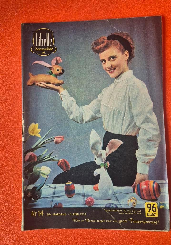 Libelle 1953 - Paasnummer, Verzamelen, Retro, Overige typen, Ophalen of Verzenden
