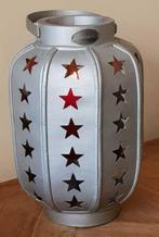 Riverdale zilveren windlicht met sterren, Huis en Inrichting, Woonaccessoires | Kandelaars en Kaarsen, Overige materialen, Overige kleuren