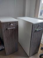 2 modern vormgegeven afsluitbare ladenkasten (500121), Huis en Inrichting, Kasten | Ladekasten, Zo goed als nieuw, Minder dan 100 cm