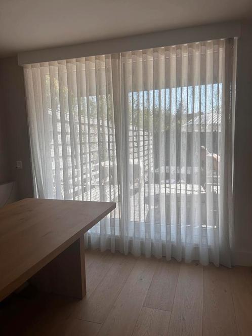 NIEUW: Vitrage b245 x h228 cm. INL RAILS, Huis en Inrichting, Stoffering | Gordijnen en Lamellen, Zo goed als nieuw, 200 cm of meer