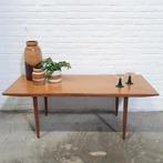 Vintage salontafel coffee table side table tv kast tv tafel, Huis en Inrichting, Tafels | Sidetables, Ophalen, 100 tot 150 cm