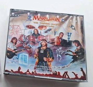 Marillion the thieving magpie dubbel CD, Cd's en Dvd's, Cd's | Rock, Zo goed als nieuw, Progressive, Ophalen of Verzenden